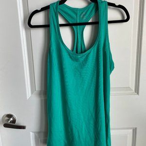 Green Champion Racerback Workout Shirt, L